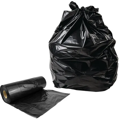 Heavy Duty Black refuse Sacks Bin Bag Rolls Bin Liners