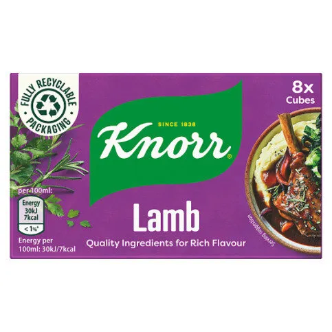 Knorr Stock Cubes Lamb 8x 10 g
