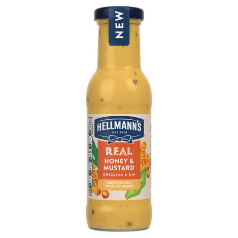 Hellmann's Salad Dressing & Dip Real Honey & Mustard 250 ml