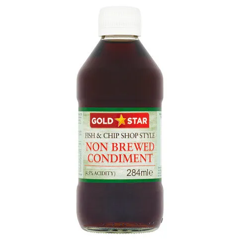 Gold Star Fish & Chip Shop Style Non Brewed Condiment 284ml