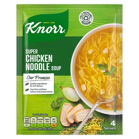 Knorr Soup Mix Super Chicken Noodle 4x 51 g